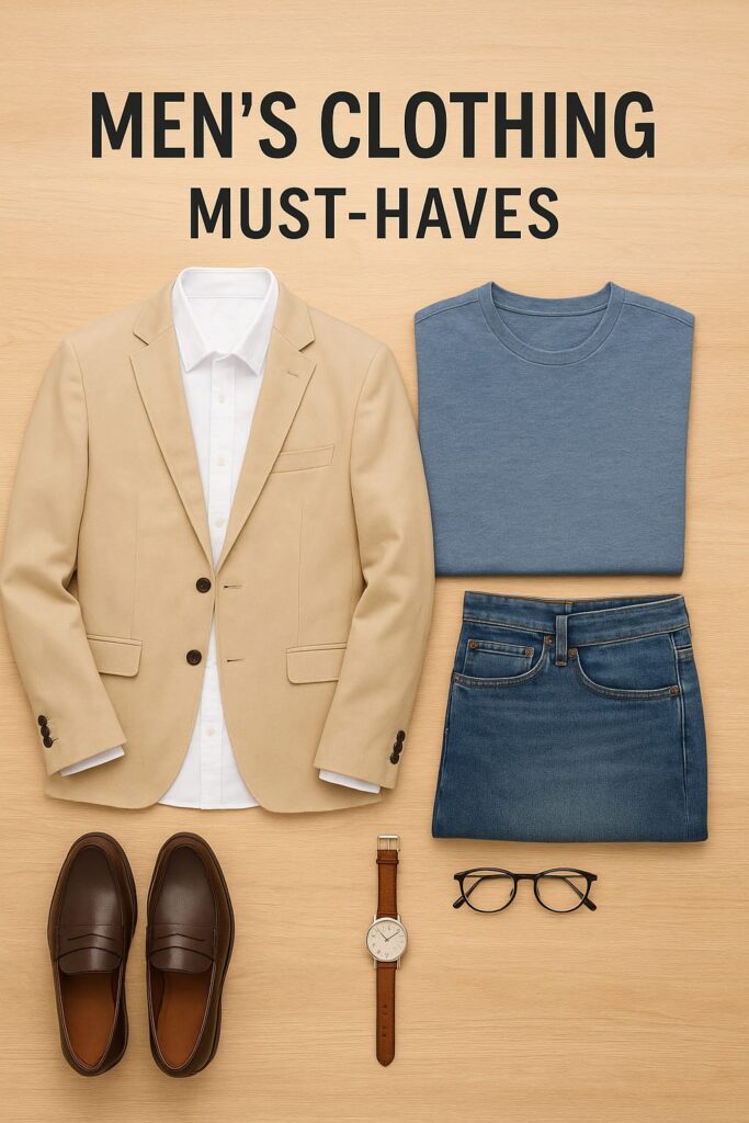 men clothing must haves