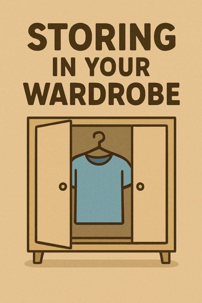 storing in your wardrobe