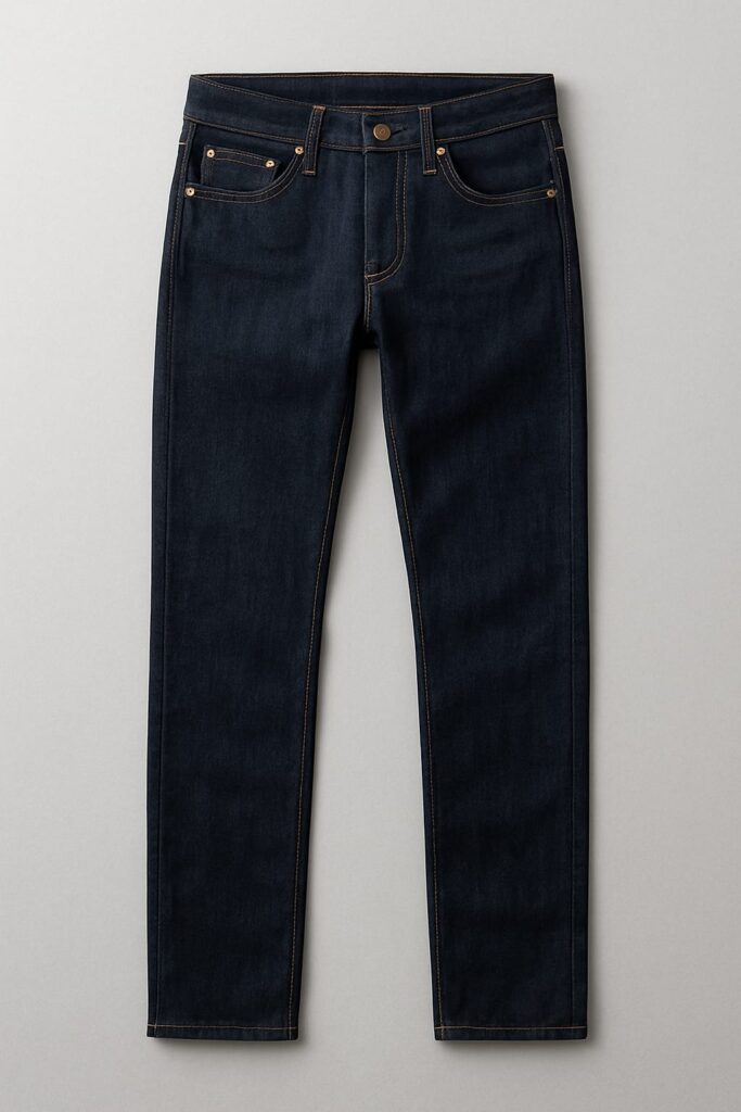 dark denim jeans